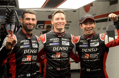 小林可夢偉が駆るトヨタ7号車がPP獲得 ルマン24時間耐久