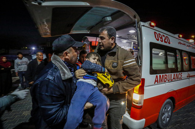 ガザ地区、パレスチナ人死者23人に イスラエルの報復攻撃続く