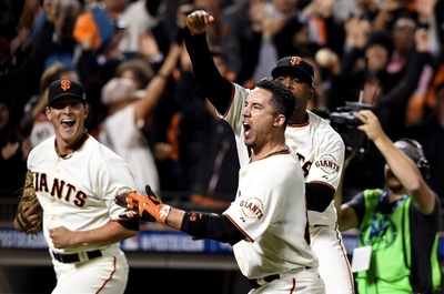 ジャイアンツがイシカワの決勝弾でサヨナラ勝ち、ロイヤルズとのWSへ