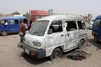 イエメン内戦、UAEがアデン空爆を認める 標的は「テロ組織」