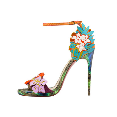 「クリスチャン ルブタン」ネイチャームード漂う春夏コレクション