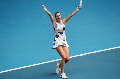 昨年準Vのクビトバが全豪OPベスト8、サッカリに逆転勝利