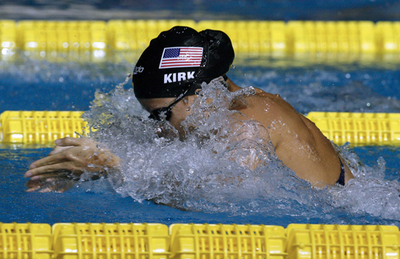 ＜第12回世界水泳選手権＞競泳、カーク 女子100メートル平泳ぎ準決勝でトップに - オーストラリア