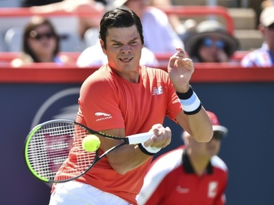 ラオニッチが途中棄権、昨年準Vチチパスも初戦敗退 ロジャーズ杯