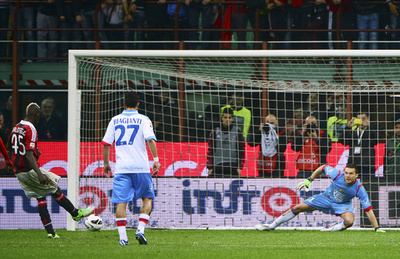 ミラン、パッツィーニの活躍でカターニアに逆転勝利