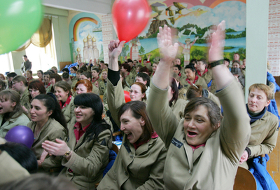 女性受刑者によるコンテスト、「国際女性の日」恒例 ベラルーシ
