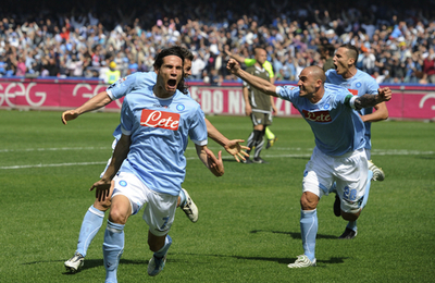 ナポリ 逆転勝利で2位に浮上