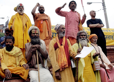 政府の世俗化方針に、ヒンズー教徒ら反発 - ネパール