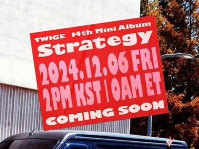 TWICE、フルメンバーでカムバック…12月に新アルバム「STRATEGY」
