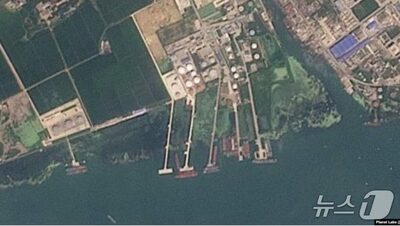 北朝鮮・南浦港にタンカー少なくとも45隻…制裁上限超す石油製品搬入の可能性