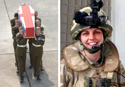 イラク南部で死亡した4人の兵士、無言の帰国 - 英国