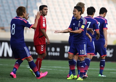 ハリル日本、6得点奪いアフガニスタンに快勝 W杯アジア2次予選