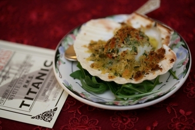 タイタニック号の「最後の晩餐」、英米のレストランで再現