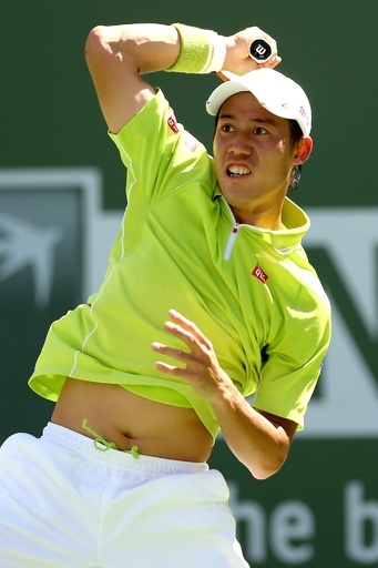 錦織、フルセットでベルダスコ下し4回戦へ BNPパリバ・オープン