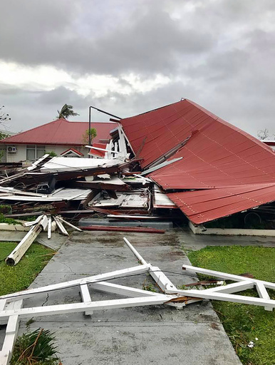 トンガ史上最強サイクロンが首都直撃 33人負傷、停電や洪水も