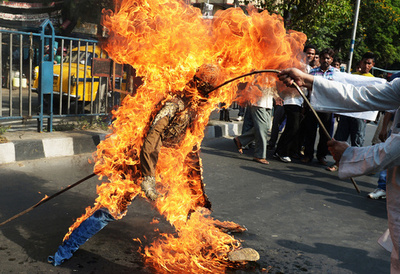 スパイ罪で死刑確定のインド人が死亡、パキスタン
