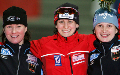 ＜スピードスケート 06-07W杯・エアフルト大会＞サブリコワ ドイツ勢を抑え女子5000メートルを制す - ドイツ