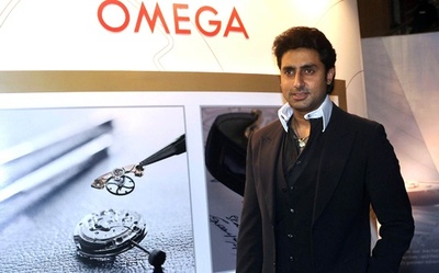 ボリウッド代表する俳優アビシェーク・バッチャン、オメガ新作発表会に出席