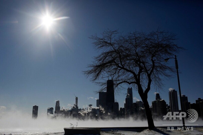 気温は南極以下… 米中西部、大寒波で数千万人に影響