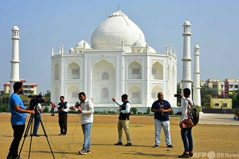 最愛の妻のためにタージマハル、インド人実業家がレプリカ建設