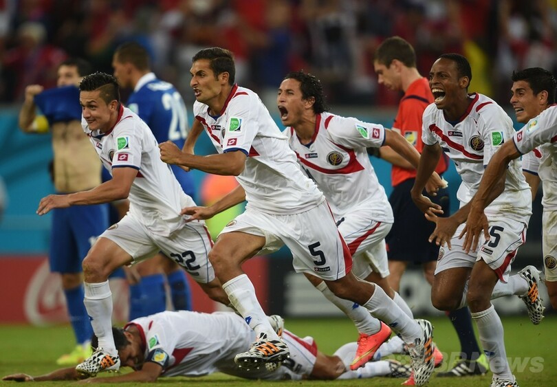 コスタリカ、ギリシャをPK戦で下し初の8強入り