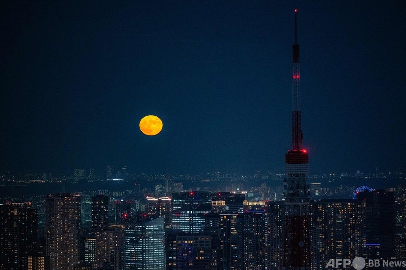 世界各地で満月観測 中秋の名月と同日は8年ぶり 写真21枚 国際ニュース Afpbb News