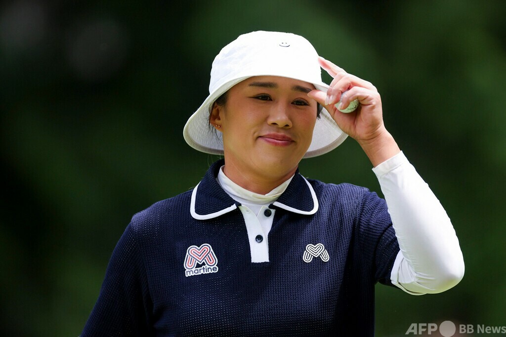 梁が単独首位に 山下2位浮上、渋野5位タイ 全米女子プロ 写真14枚 国際ニュース:AFPBB News