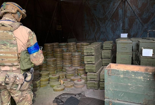 撤退したロシア軍の痕跡 ウクライナ当局が写真公開 写真4枚 国際 撤退したロシア軍の痕跡 ウクライナ当局が写真公開 写真4枚 国際