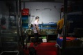 中国・北京の水産物卸売市場（2023年8月24日撮影）。(c)GREG BAKER / AFP
