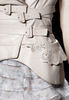 フランス・パリ市内で発表されたクリスチャン ディオール（Christian Dior）の10/11年秋冬コレクション（2010年3月5日撮影）。(c)AFP/Francois Guillot