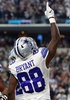 16NFL第11週、ダラス・カウボーイズ対ボルティモア・レイヴンズ。タッチダウンを決めて喜ぶダラス・カウボーイズのデズ・ブライアント（2016年11月20日撮影）。(c)AFP/Getty Images/Tom Pennington