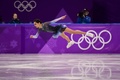 平昌冬季五輪、フィギュアスケート女子シングル・ショートプログラム（SP）の演技に臨むエフゲニア・メドベデワ（2018年2月21日撮影）。(c)AFP/Roberto SCHMIDT
