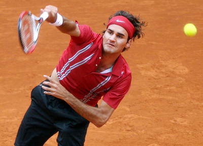 ＜男子テニス モンテカルロ・オープン2007＞フェデラー リー・ヒュンタクにストレートで勝利し準々決勝進出 - モナコ