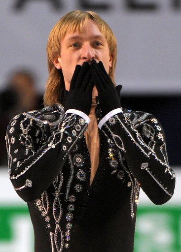 プルシェンコ SPで世界最高得点、フィギュア欧州選手権