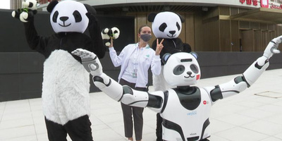 ドバイ万博中国館、パンダウイーク開催