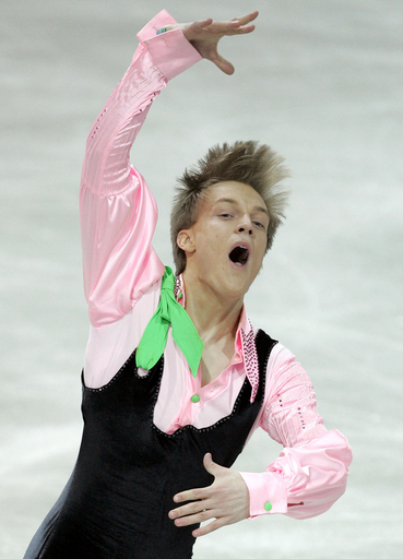 ＜フィギュアスケート 07欧州選手権＞ベルネル 自己ベストをマークしSPで首位に立つ - ポーランド