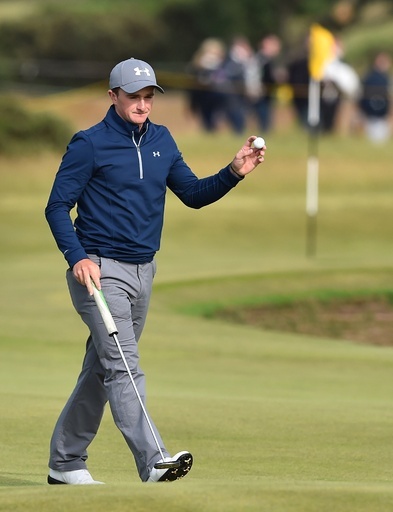 アマチュアのダンら3人が首位タイ浮上、スピース2位 全英オープン