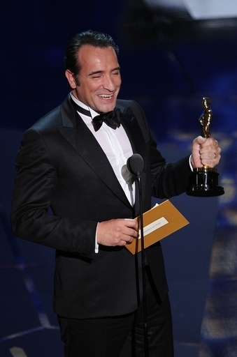 アカデミー賞主演男優賞、『アーティスト』のJ・デュジャルダンに栄冠