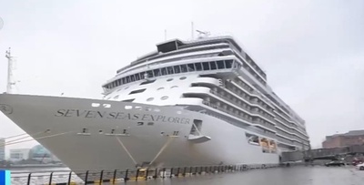 2026年の最初の国際クルーズ船が上海に寄港 外国人乗客の99%がビザなし入境