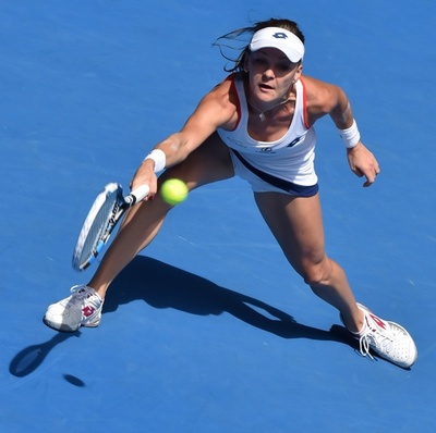 第6シードのラドワンスカ、危なげなく4回戦へ 全豪オープン