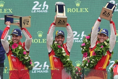 フェラーリが連覇達成、トヨタは2位 ルマン24時間