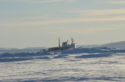 【AFP記者コラム】北極砕氷観測船に乗ってみた