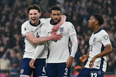 イングランド トゥヘル新政権下で2連勝 W杯欧州予選