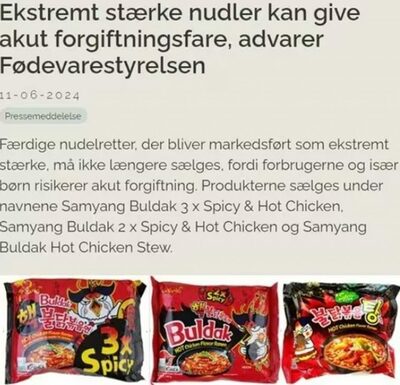 韓国の「辛すぎる即席麺」…デンマークはダメでもNZは「OK」