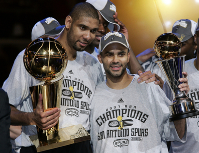 ＜06-07NBA ファイナル＞スパーズ 4連勝で2年振り4度目の王座に輝く