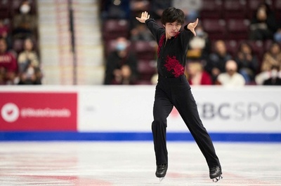 三浦佳生が首位発進、宇野昌磨は2位 スケート・カナダ