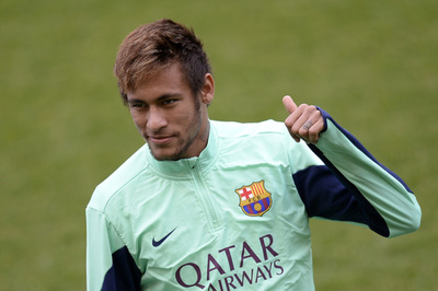 ネイマール、アトレティコ戦出場へ向けチームに合流