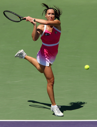 初優勝狙うシャラポワが5度目の決勝進出、ソニー・エリクソン・オープン