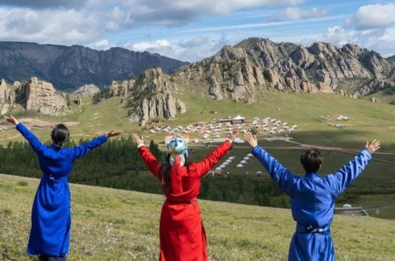 モンゴル旅行の様子（ハナツアー提供）(c)news1