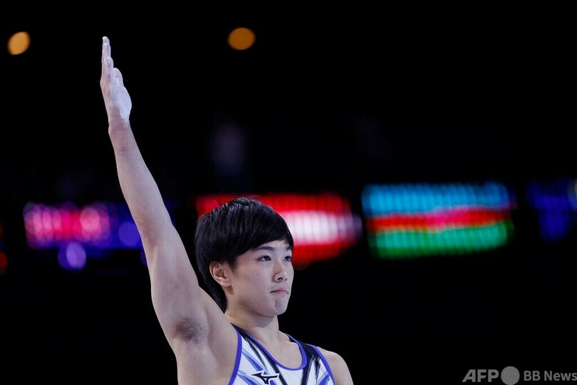 橋本大輝、男子個人総合2連覇 世界体操